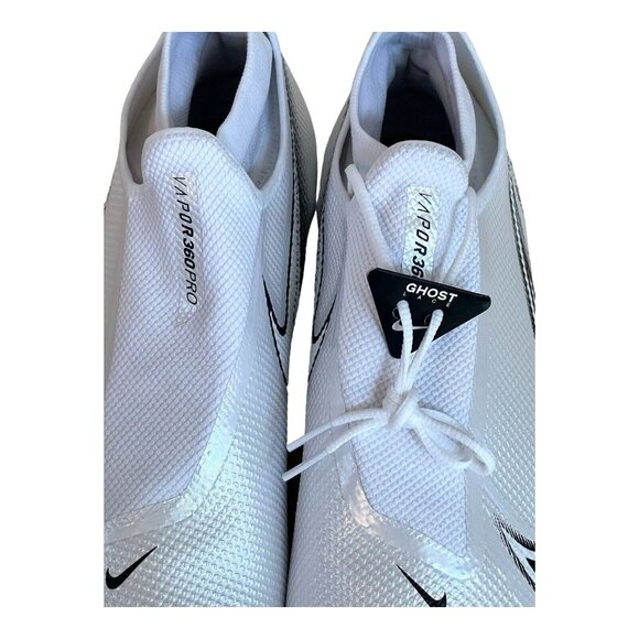 Nike Vapor 360 Edge Pro Football Cleats White/Black Men’s Size 13 W CV6348-100